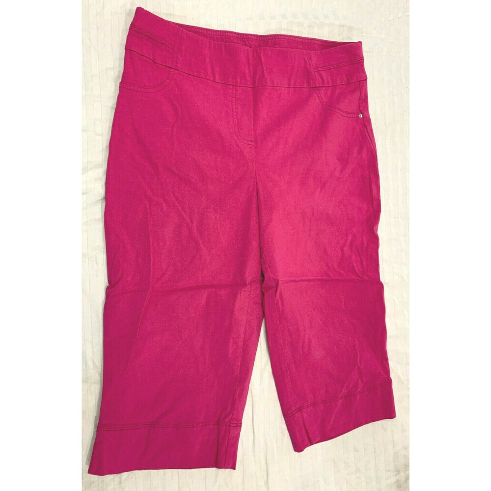 WOMENS PULL ON CAPRIS PANTS WAIST 30 IN